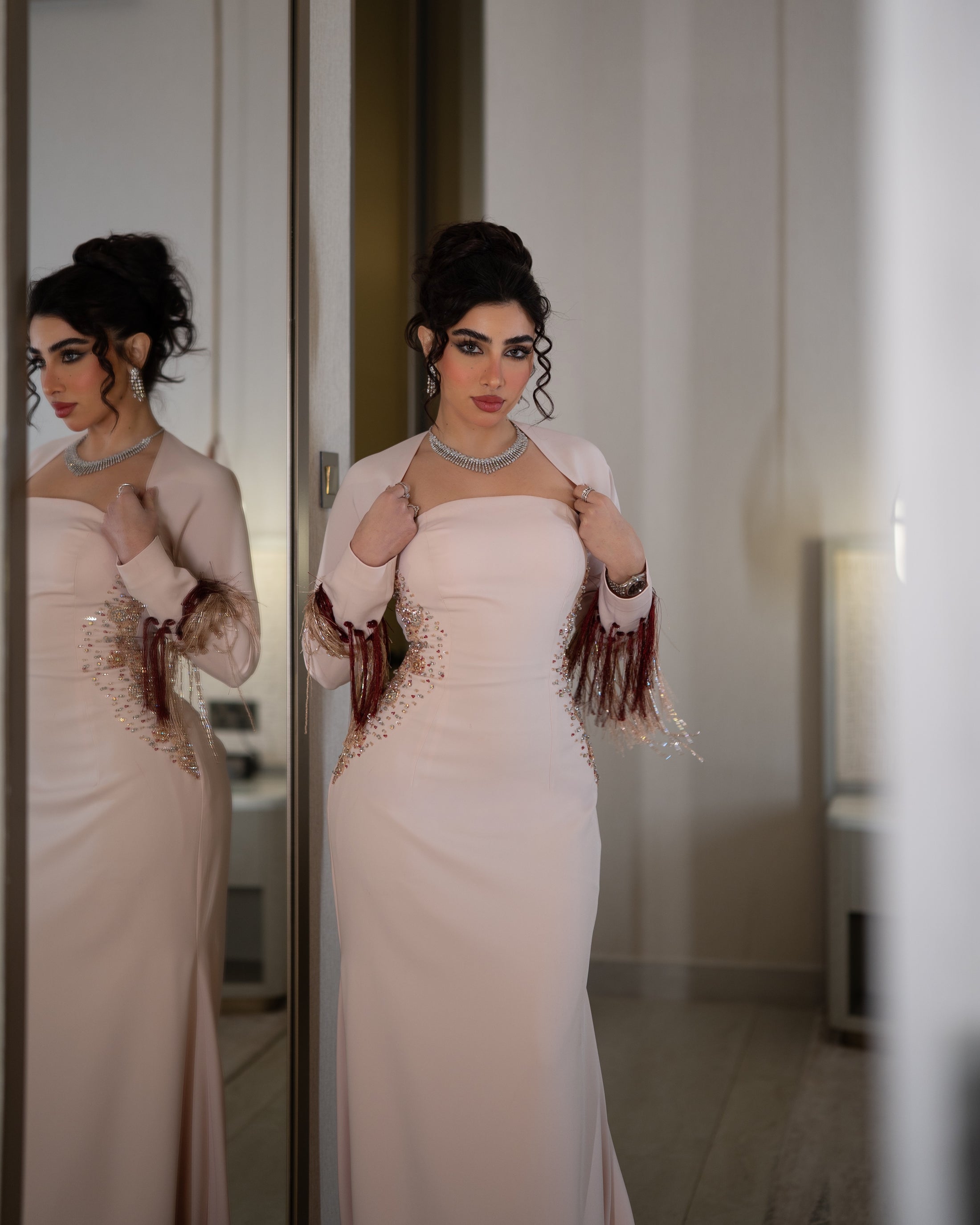 Aura Italian Crepe Dress | ML-ICF01