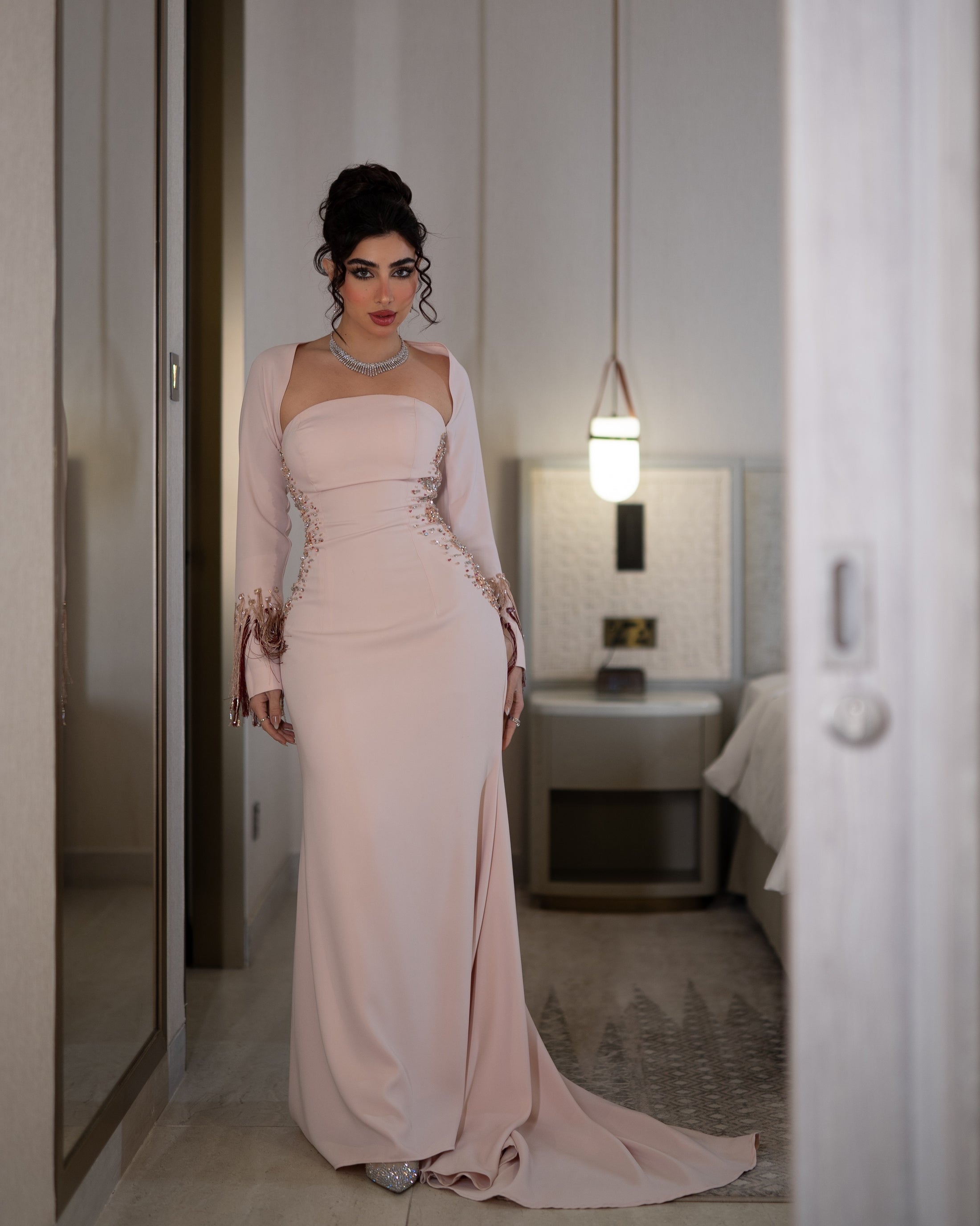 Aura Italian Crepe Dress | ML-ICF01