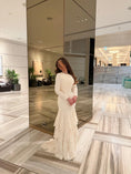 Load image into Gallery viewer, Ivory Cascade -close neck
